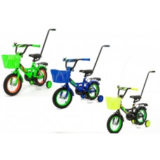 Велосипед 12" Zigzag Classic с ручкой 