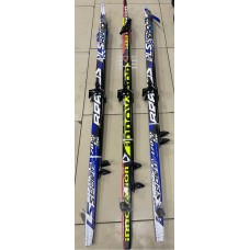 Лыжи STC Wax комплект 75 мм 160 см с палками