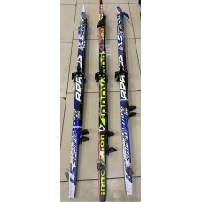 Лыжи STC Wax комплект 75 мм 190 см с палками