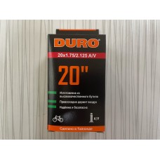 Велокамера 20" Duro (инд упак)