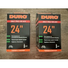 Велокамера 24" Duro бутил