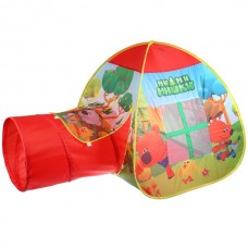 Палатка детская игровая МИМИМИШКИ с тоннелем, 87x95x95, 46x100см GFA-TONMIMI01-R