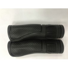 Ручка на руль эргономическая S-PTS44 чёрная к-т