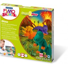 Набор для лепки из полимерной глины FIMO kids form&play Дино 8034 07 LZ