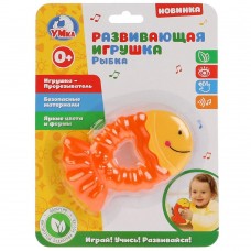 Развивающая игрушка УМКА прорезыватель рыбка BD903F-R