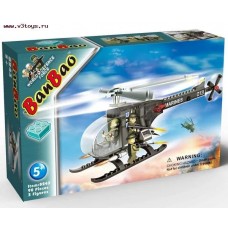 Конструктор "Военный вертолет" 90 деталей (8243)