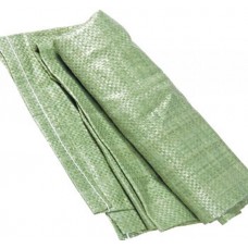 Мешок полипропиленовый зеленый (90х130 см) 	