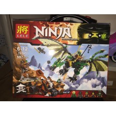 Конструктор Ninja 597 деталей 79345