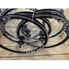 Колесо 24" MTB дв.обод заднее пром.подш.под диск 6 отв.