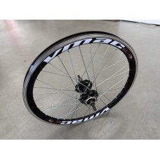 Колесо 20" MTB двойной обод заднее под диск 6 отв.