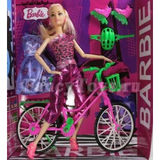 Кукла с велосипедом или коляской 