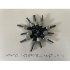 Золотник в камеру вело с ниппельной резинкой