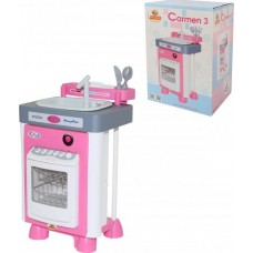 Набор "Carmen" №3 с посудомоичной машиной и мойкой (в коробке) 57914