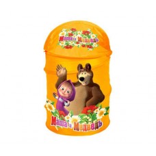 Корзина для игрушек МАША И МЕДВЕДЬ Играем вместе XDP-1792-R