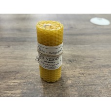 Магическая свеча На Удачу с амулетом